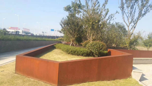 如皋耐候钢挡土墙